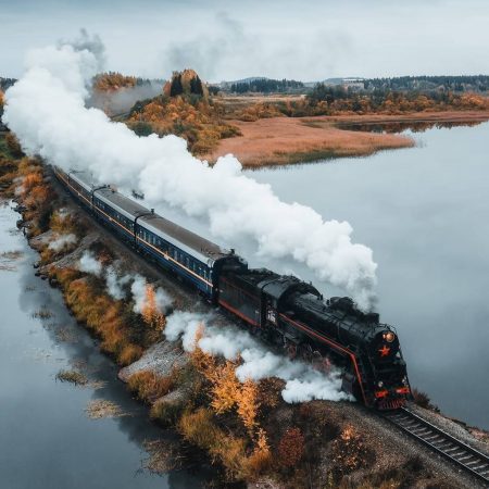 Ретропоезд Рускеальский экспресс